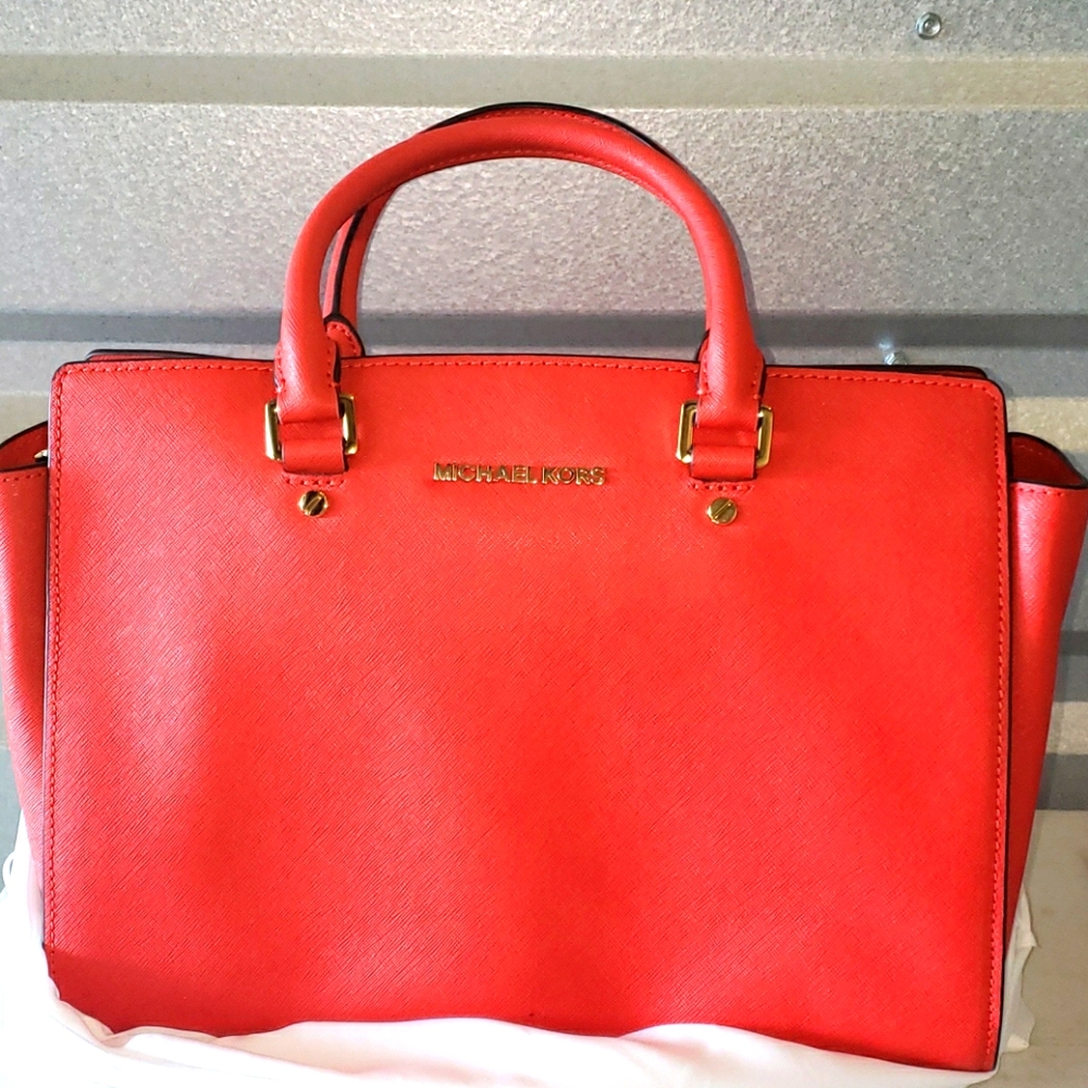 Michael Kors Selma Lrg Satchel Bag